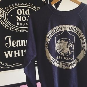 Vintage Blue Horizon Indian Spring Water Companies